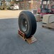 轮胎漏气检测滚轮架轮胎滑轮车轮胎漏气检测查漏