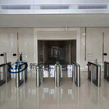 欒川電子門(mén)禁一體機(jī)閘機(jī)商場(chǎng)測(cè)溫人行通道閘機(jī)刷臉門(mén)禁系統(tǒng)