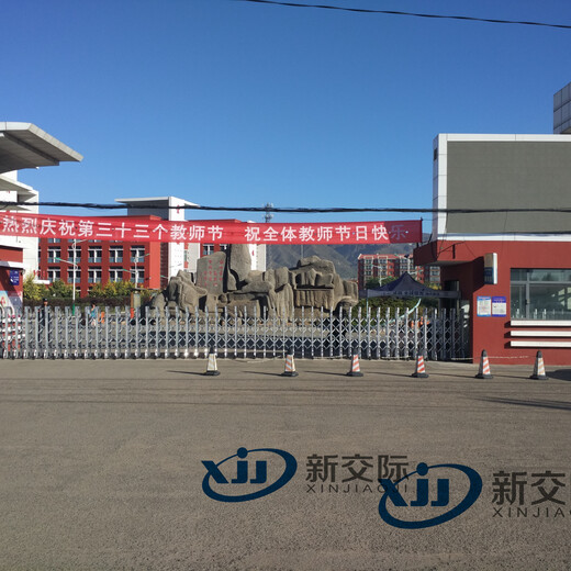 郑州新交际电动伸缩门厂价格安装销售公司自动伸缩门厂
