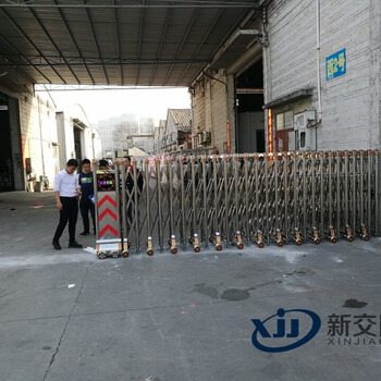 鶴壁電動大門伸縮門安裝銷售公司電動伸縮門開關(guān)