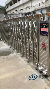 河南安陽北關電動伸縮門誰家好段滑門視頻