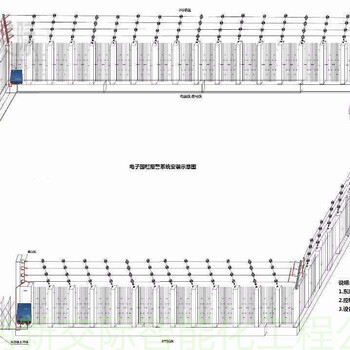 郑州快递厂库周界入侵报警及监控系统牛羊电子围栏安装销售公司