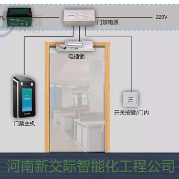 河南商丘智能电子门禁系统zkteco门禁开门