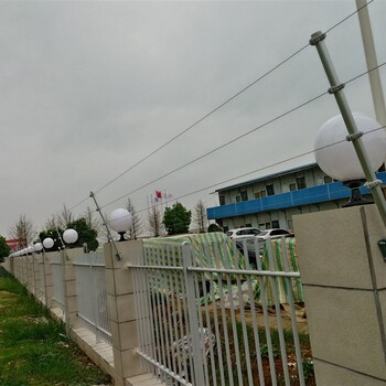 平輿紅外線報警電子圍欄安防周界報警雷達艾禮富電子圍欄