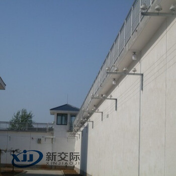 平頂山刀片電子圍欄攝像頭周界報警電子圍欄品牌廠家