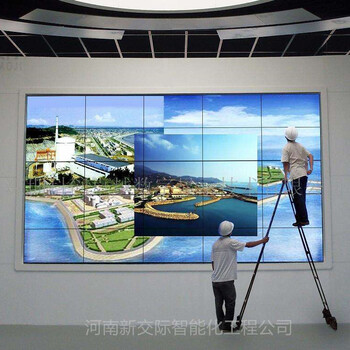 河南鶴壁浚縣交互式拼接屏2乘2拼接屏