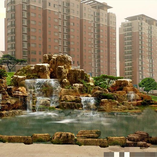 天津天津周边大型假山喷泉水景水秀设计施工