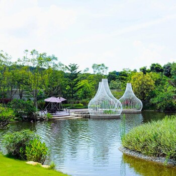 天津和平城市假山雕塑工程人造雾设计施工