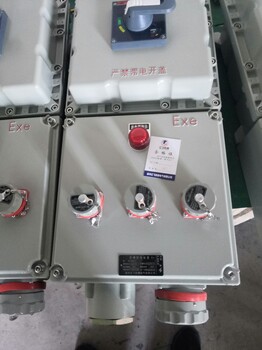 BXMD立式带脚防爆动力配电柜碳钢焊接防爆箱