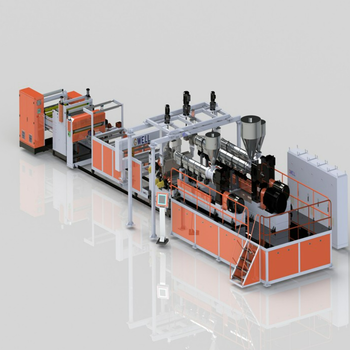 HIPS装饰膜流延膜生产线