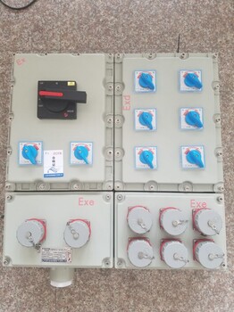 防爆照明開關(guān)箱不銹鋼防爆箱定做BXMD成套防爆配電箱鋁合金立式防爆配電箱