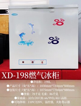 出口中東南美國家燃氣式冰箱液化氣冰箱冰柜三用質保一年