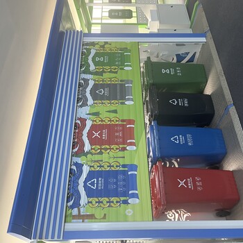 梅州市興寧市垃圾分類亭源頭實力廠家