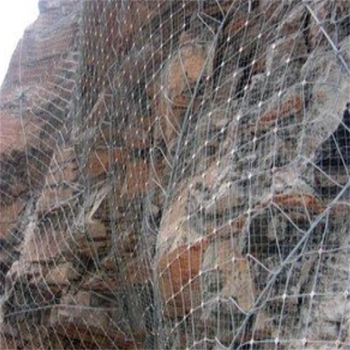 边坡防护蜘蛛网A四川高速公路山体护坡网A山坡拦石挂网厂家
