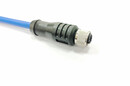 连接螺纹—180°针型M12连接器带电缆