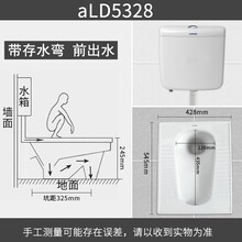 安华冲水箱家用卫生间挂墙式蹲便器马桶蹲厕便池厕所水箱冲便器