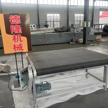 灰色毛氈直行皮帶輸送機(jī)毛氈皮帶輸送帶流水線毛氈式輸送設(shè)備
