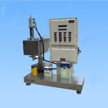 化工溶剂灌装机_10KG耐腐蚀型灌装机