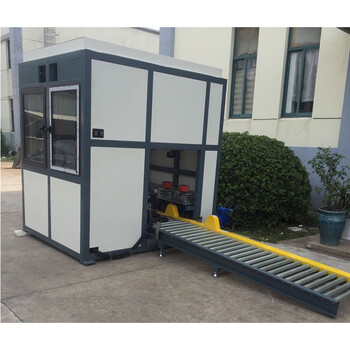搖臂托盤(pán)式包裝機(jī)200L次氯酸包裝機(jī)