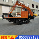 爬山虎履帶式隨車挖8噸后橋履帶挖掘機(jī)養(yǎng)魚池清理挖臂加粗