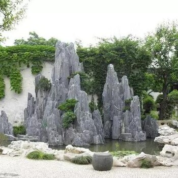 柳州假山,景观喷泉设计施工公司上门安装