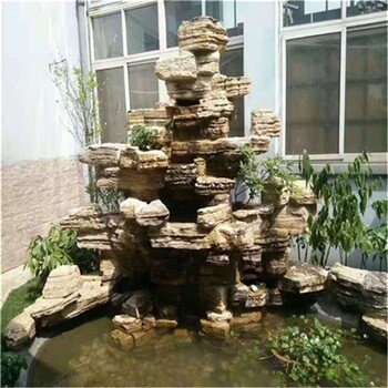 五家渠假山,園林假山流水噴泉水景設(shè)計(jì)制作