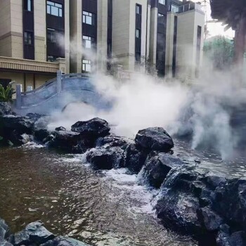 天津西青假山,假山流水瀑布按需定制