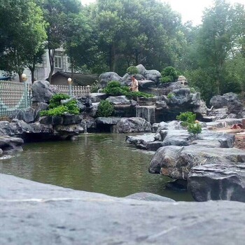 汉沽假山,喷泉制作厂家设计精美