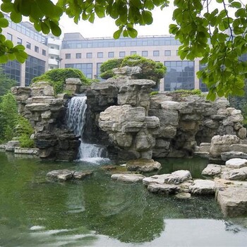 遼陽(yáng)燈塔假山,大廳假山價(jià)格現(xiàn)場(chǎng)制作