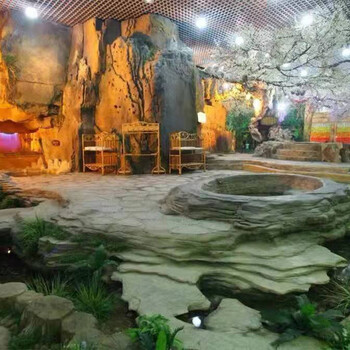 重慶渝北假山,仿石假山施工支持定制