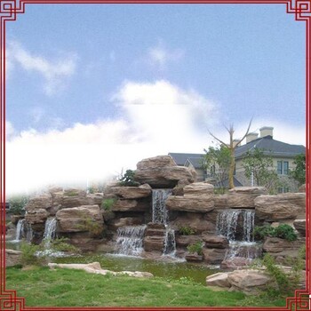 汉沽假山,喷泉制作厂家设计精美