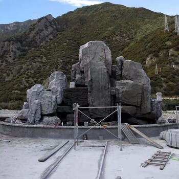 临沂假山,水幕电影喷泉设计制作