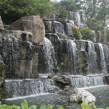 广州假山,音乐喷泉施工上门安装