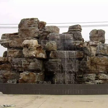 昆玉假山,大型漂浮激光喷泉设计施工
