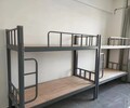 宿舍架子床鋼制上下床加厚雙層鐵床學校架子床工地架子床