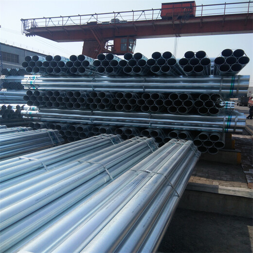 广州建筑工程用镀锌钢管源泰润丰DN25*2.2镀锌管有现货可定制