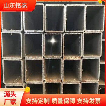 潛江熱鍍鋅方矩管廠銘泰50*70*2.5鍍鋅方管加工定做
