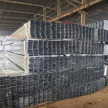 50*80*3.5鍍鋅方管方矩管銘泰金屬40×40鍍鋅方管可以發(fā)貨