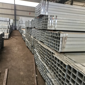 50*80*3.5鍍鋅方管方矩管銘泰金屬40×40鍍鋅方管可以發(fā)貨
