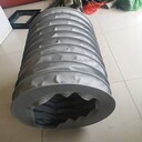 風(fēng)道軟連接耐高溫防火阻然帆布風(fēng)機軟連接通風(fēng)管耐腐伸縮水泥布袋