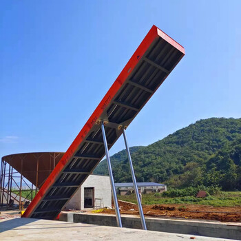 群峰機(jī)械100T糧庫全自動后翻式液壓翻板機(jī)