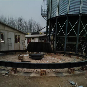裝配式全鋼錐底小麥鋼板倉1000噸水稻倉鋼板倉廠家直供工期短