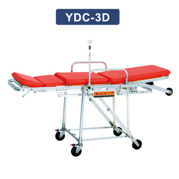 江蘇日新醫(yī)療救護(hù)車擔(dān)架YDC-3D鋁合金折疊擔(dān)架工廠