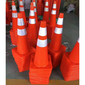 橡胶路锥厂家供应高速公路反光路锥批发安全警示圆锥图片