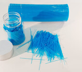 PA6耐腐蚀抛光刷丝，彩色果蔬清洗刷丝，蓝色抗静电尼龙刷丝