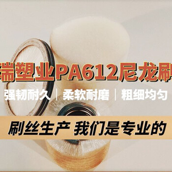 PA612耐久抗冲击刷丝，彩色强韧工业刷丝，高弹性医疗清洁刷丝