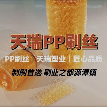 PP抗酸碱耐久刷丝，强韧抗冲击环卫刷丝，耐老化耐低温工业刷丝