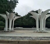 不锈钢大型景观雕塑不锈钢抽象树雕塑