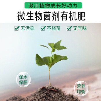 润东有机肥菌王一号6亿有机质60%保肥保水改善土壤抗病