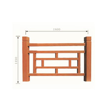 吉林涼亭-景觀園藝仿樹皮護(hù)欄施工經(jīng)驗(yàn)圖片